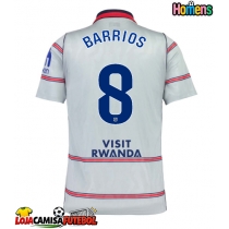 Camisa de Futebol Atletico Madrid Pablo Barrios #8 Equipamento Alternativo 2026-27 Manga Curta